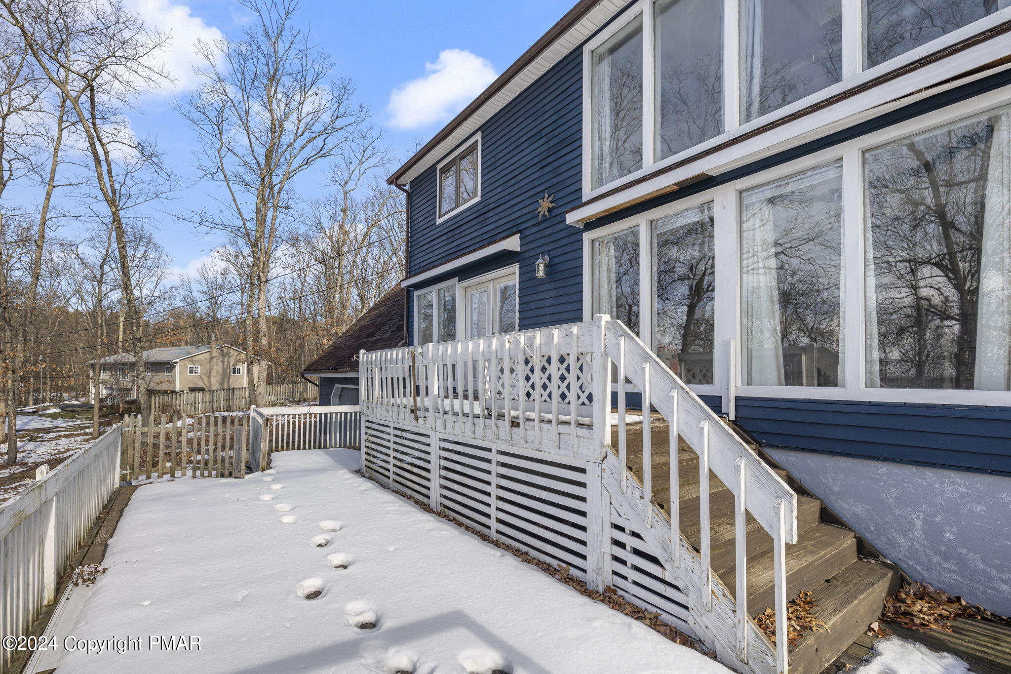 3118 Long Court Bushkill, PA 18324 - Photo 2 of 28 a view of balcony with staircase