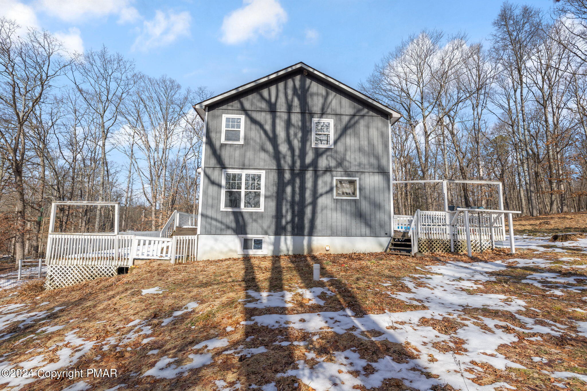 3118 Long Court Bushkill, PA 18324 - Photo 22 of 28 a view of a house with a yard