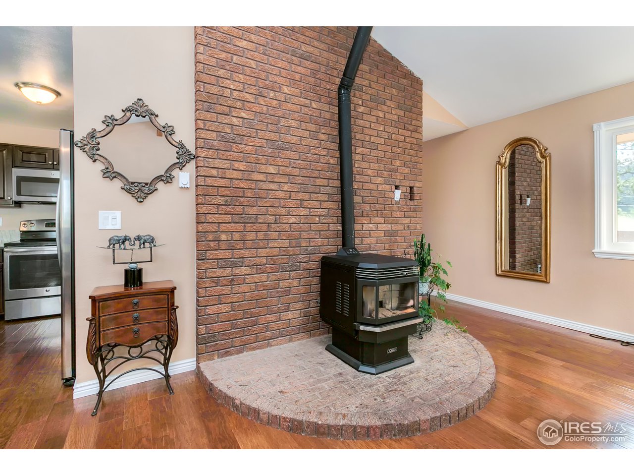 672 Mt Harvard Road Livermore, CO 80536 - Photo 12 of 28 Wood Burning Fireplace
