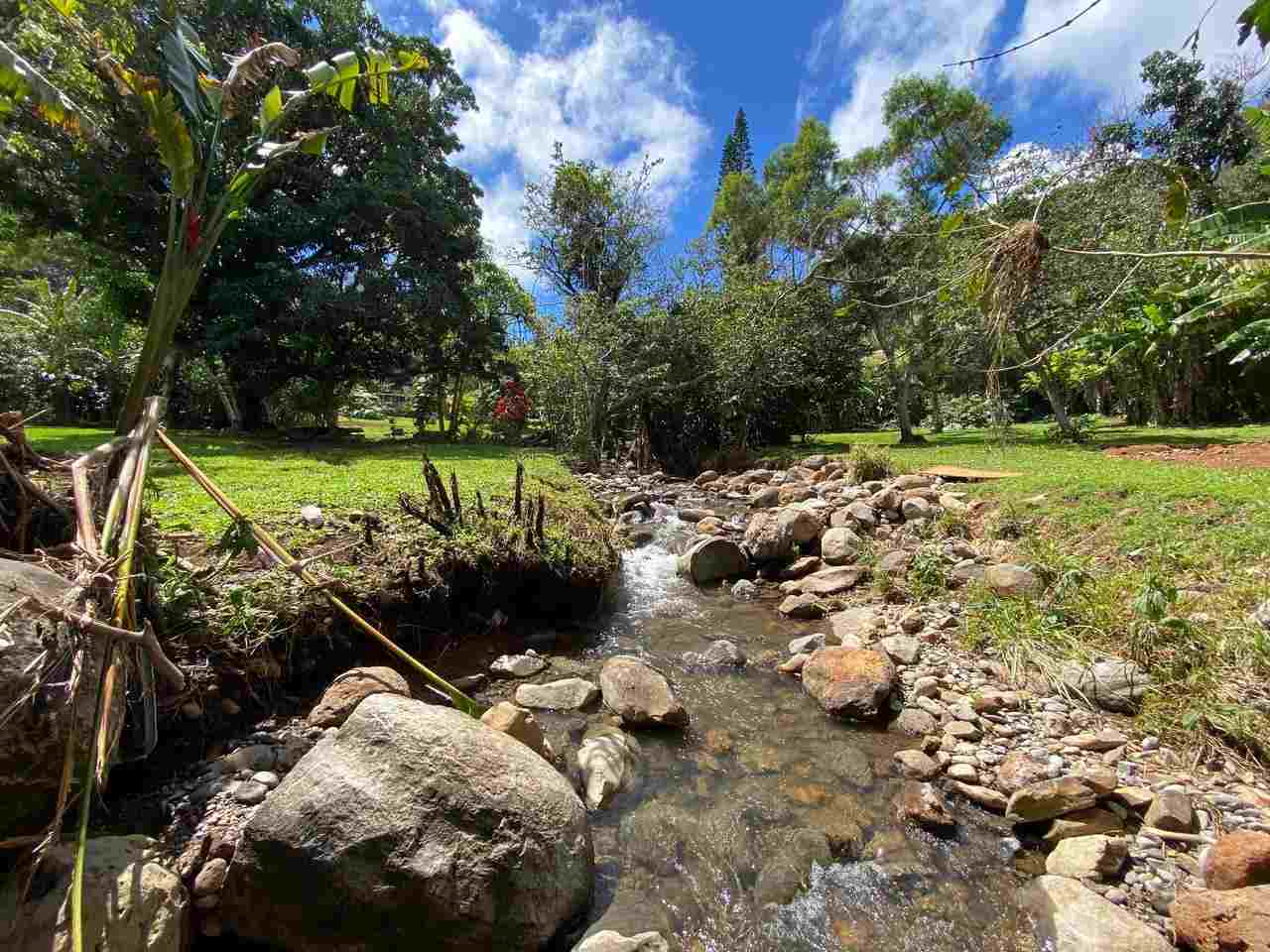 2665 Kaupakalua Road Haiku, HI 96708 - Photo 14 of 25 a view of a backyard of a house with a yard
