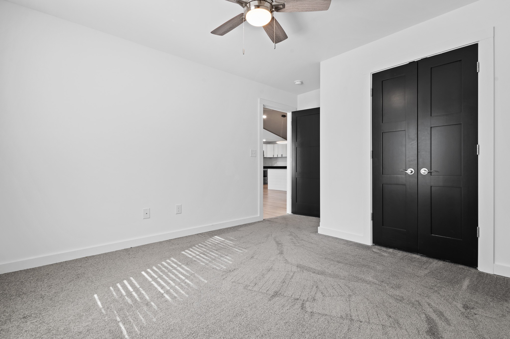 1517 Ridgeview Run Lynchburg, TN 37352 - Photo 13 of 37 an empty room with closet and a ceiling fan