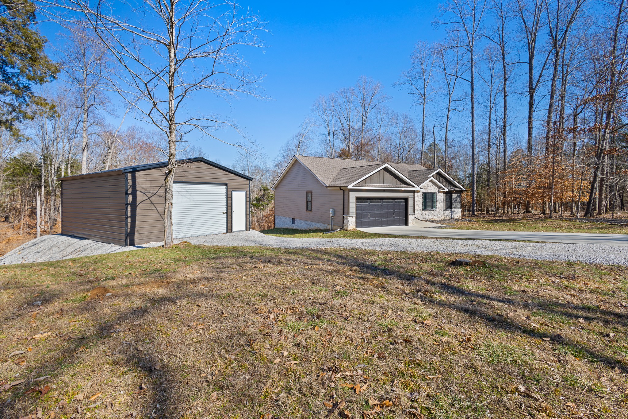 1517 Ridgeview Run Lynchburg, TN 37352 - Photo 24 of 37 a house with trees in front of it