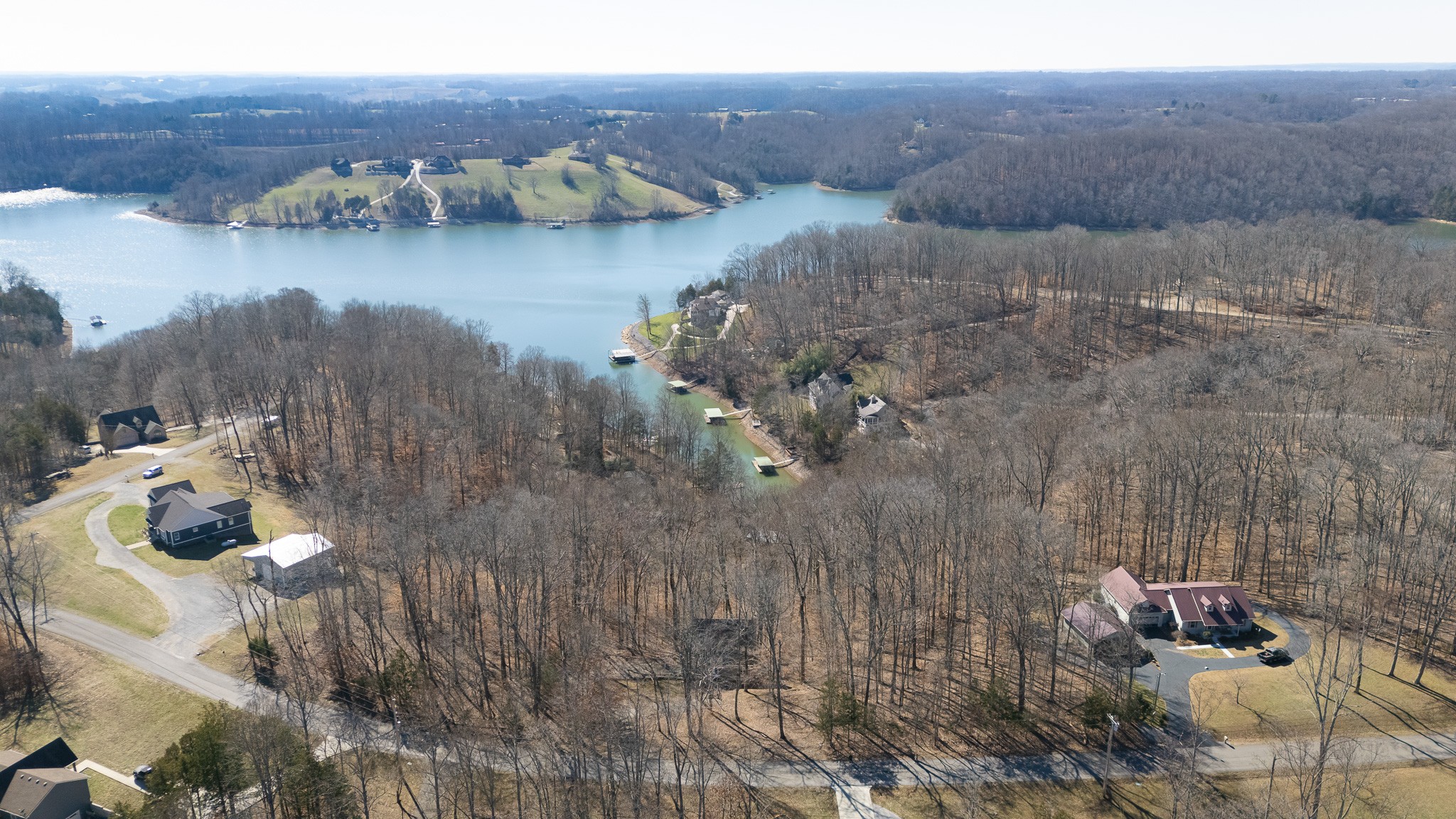 1517 Ridgeview Run Lynchburg, TN 37352 - Photo 28 of 37 a view of a lake with mountain