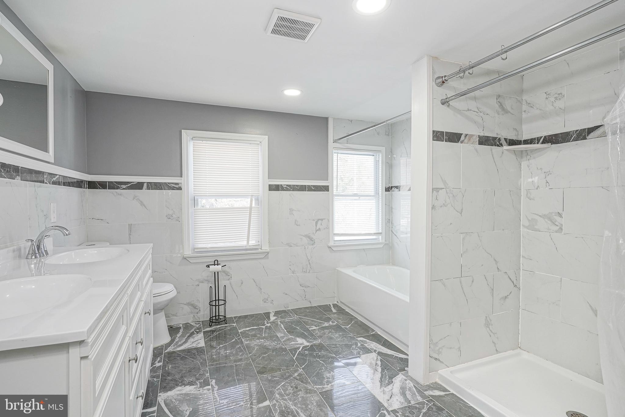 161 Rancocas Road Mount Holly, NJ 08060 - Photo 3 of 24 Large Bath. With Tub/Shower Plus a Shower Stall