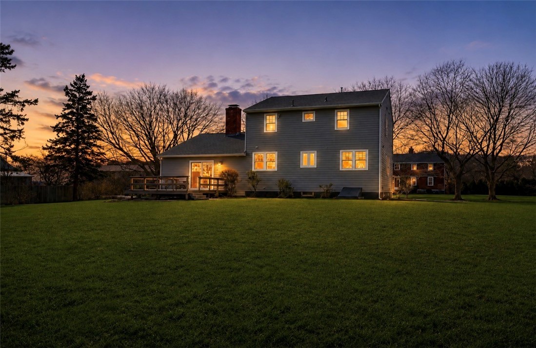 3 Pinetop Road Barrington, RI 02806 - Photo 37 of 45 Twilight, with perfect water view caption here