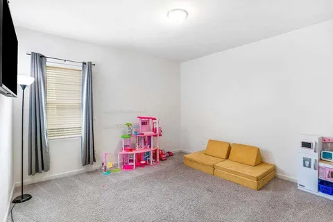 a children room with toys