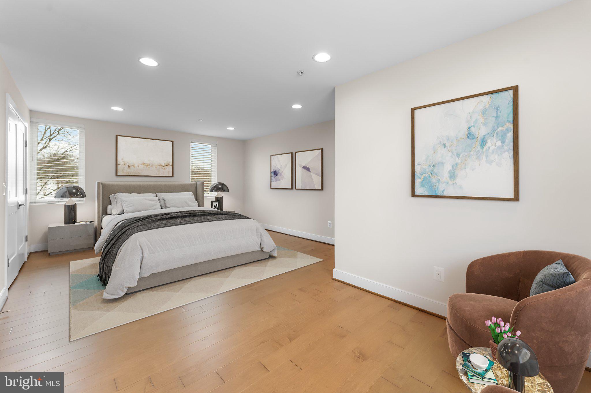 2827 24th Road South Arlington, VA 22206 - Photo 7 of 48 Serene bedroom with natural light.