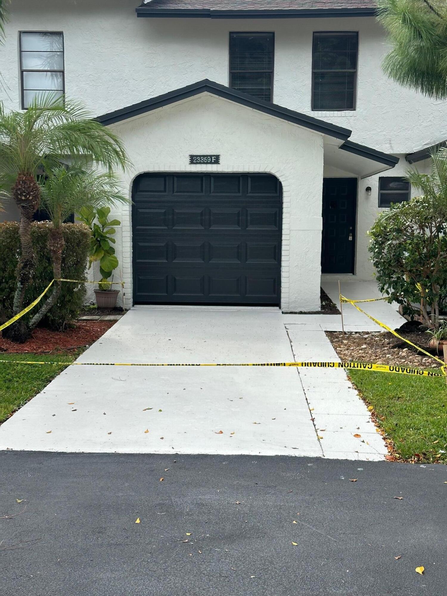 Front View of Townhome