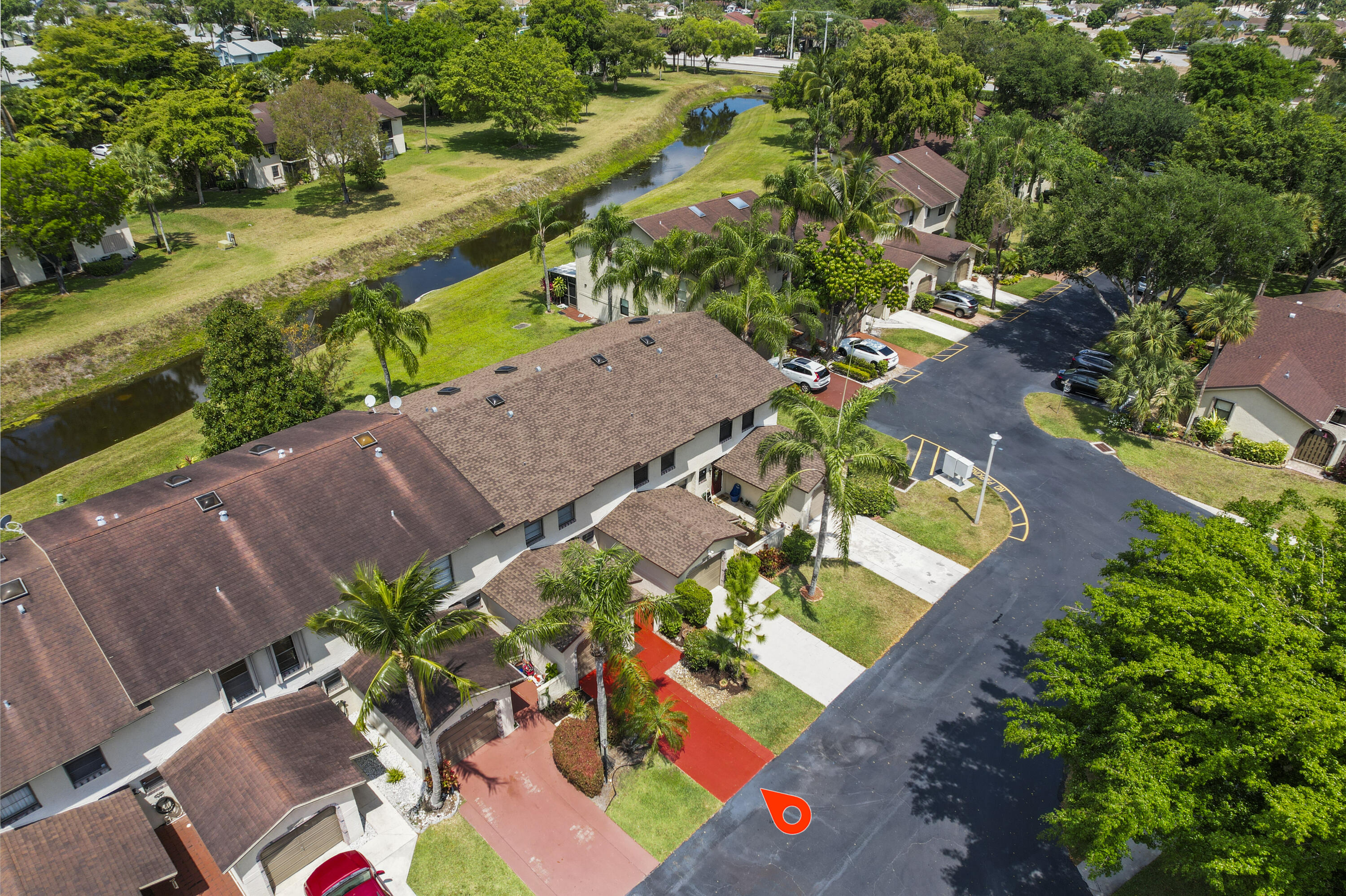 23359 Southwest 55th Way, Unit F Boca Raton, FL 33433 - Photo 39 of 47 Aerial view of Property