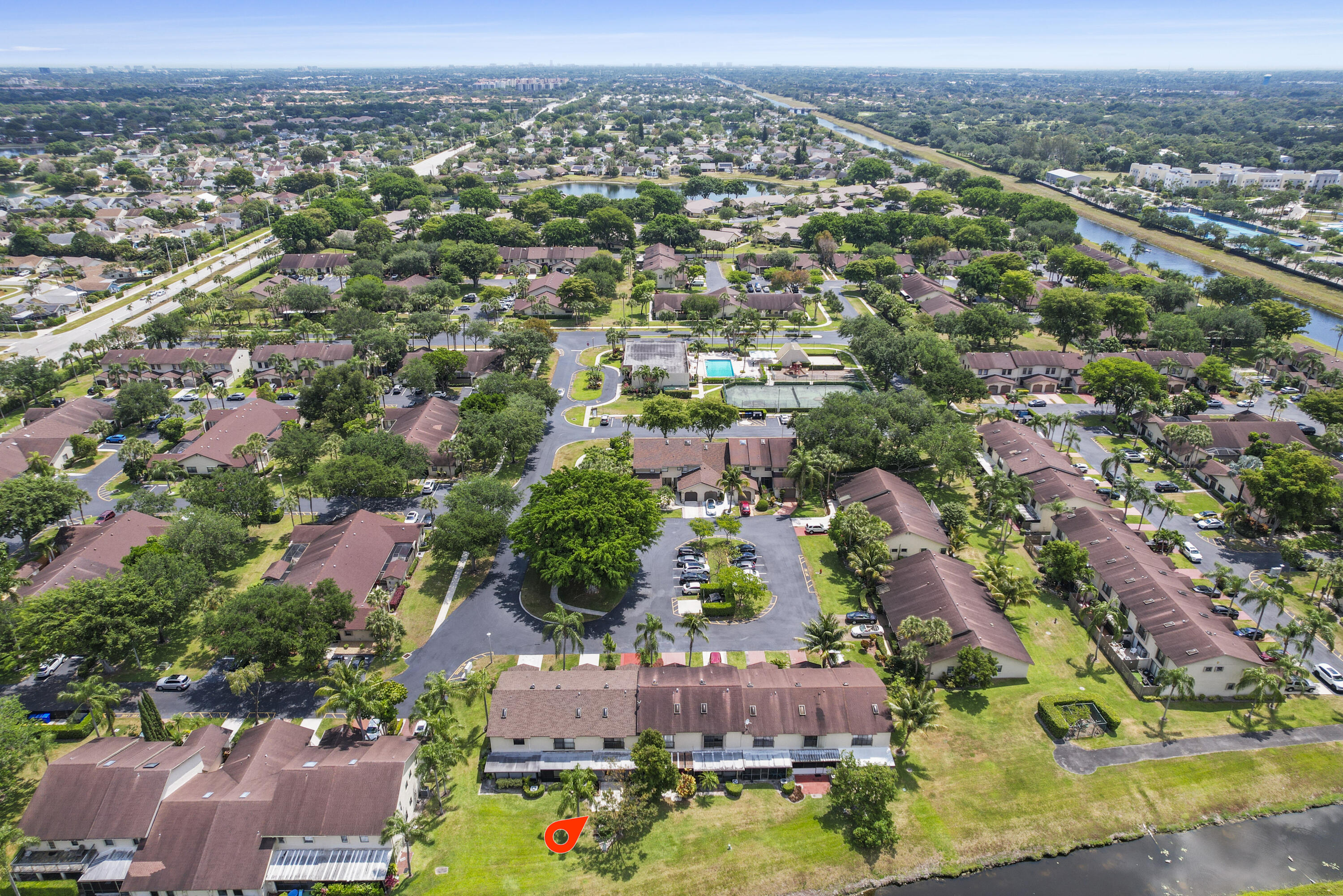 23359 Southwest 55th Way, Unit F Boca Raton, FL 33433 - Photo 42 of 47 Aerial View of Community