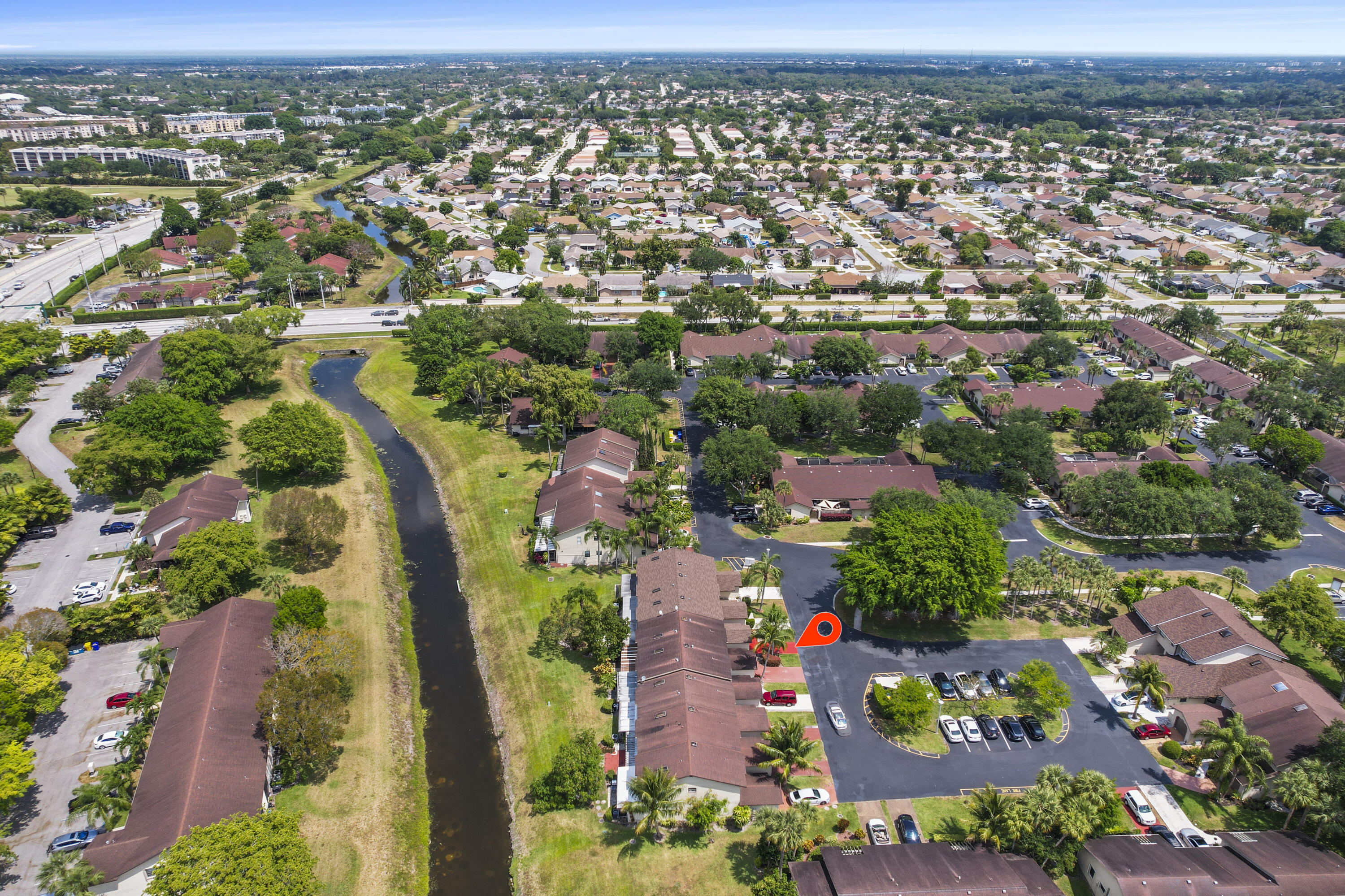 23359 Southwest 55th Way, Unit F Boca Raton, FL 33433 - Photo 43 of 47 Aerial view of Community