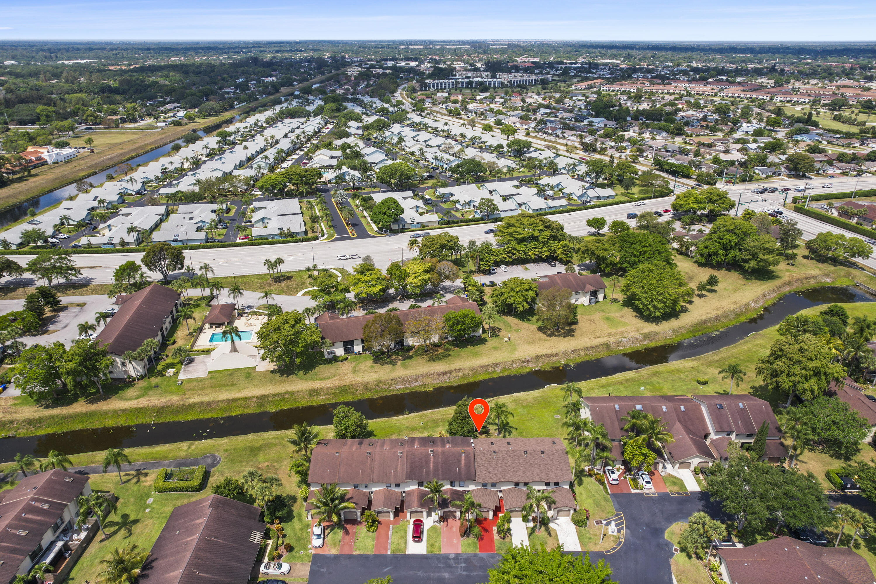 23359 Southwest 55th Way, Unit F Boca Raton, FL 33433 - Photo 44 of 47 Aerial View