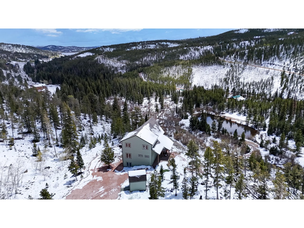 296 Elkridge Road Red Feather Lakes, CO 80545 - Photo 45 of 47 Tree mitigation completed around house