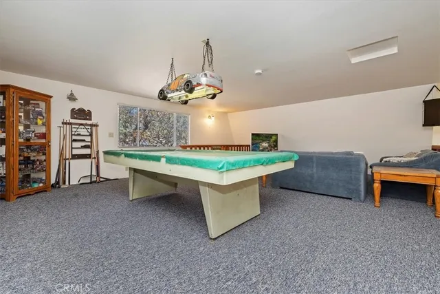 a room with table and chairs