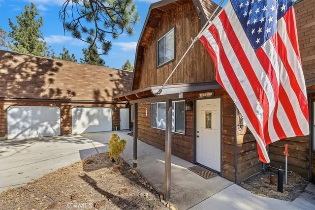 a view of a house with a porch