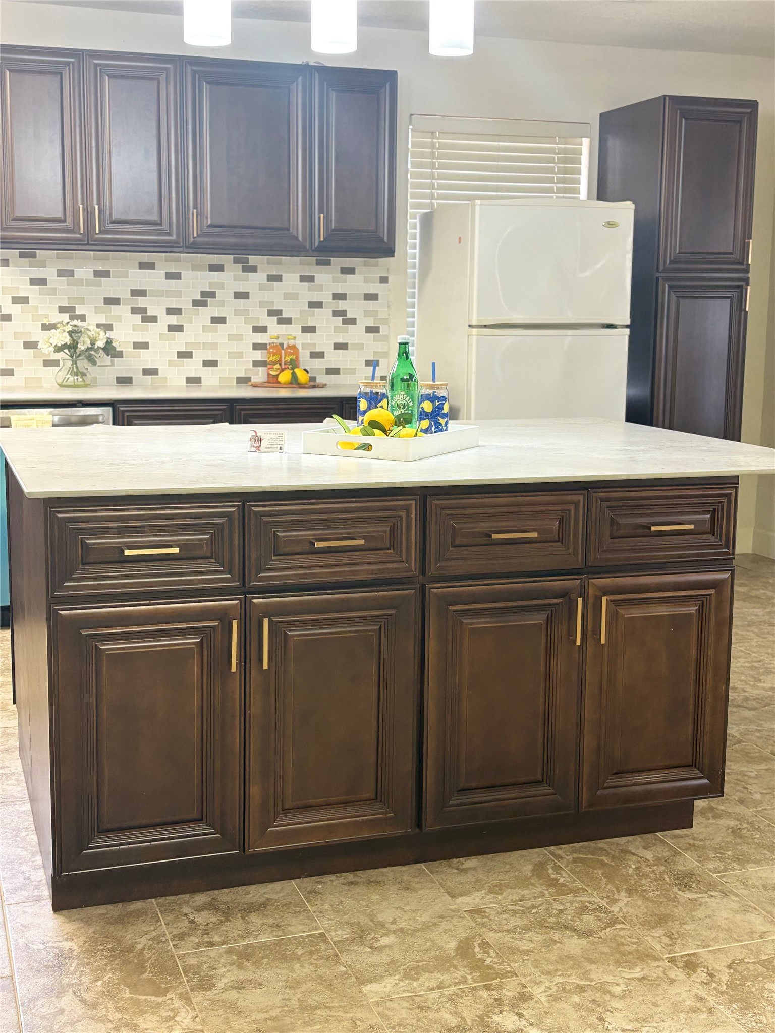 13160 Crystal Trail Conroe, TX 77306 - Photo 3 of 14 The island is perfect for meal prepping, gathering with friends and family! It also has storage on both sides!!