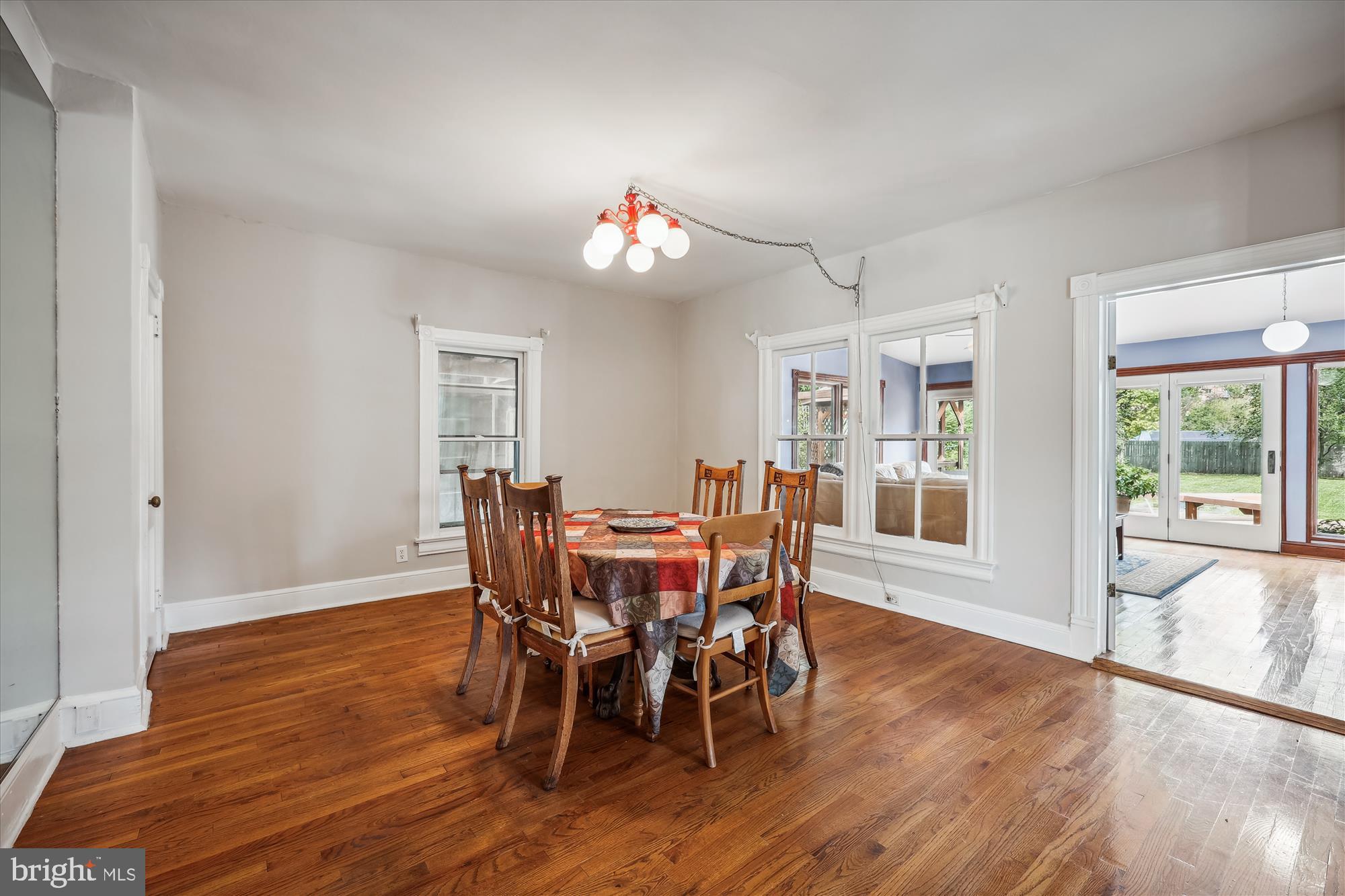 637 Ritchie Avenue Silver Spring, MD 20910 - Photo 18 of 38 Dining Room With Original Hardwood Floors