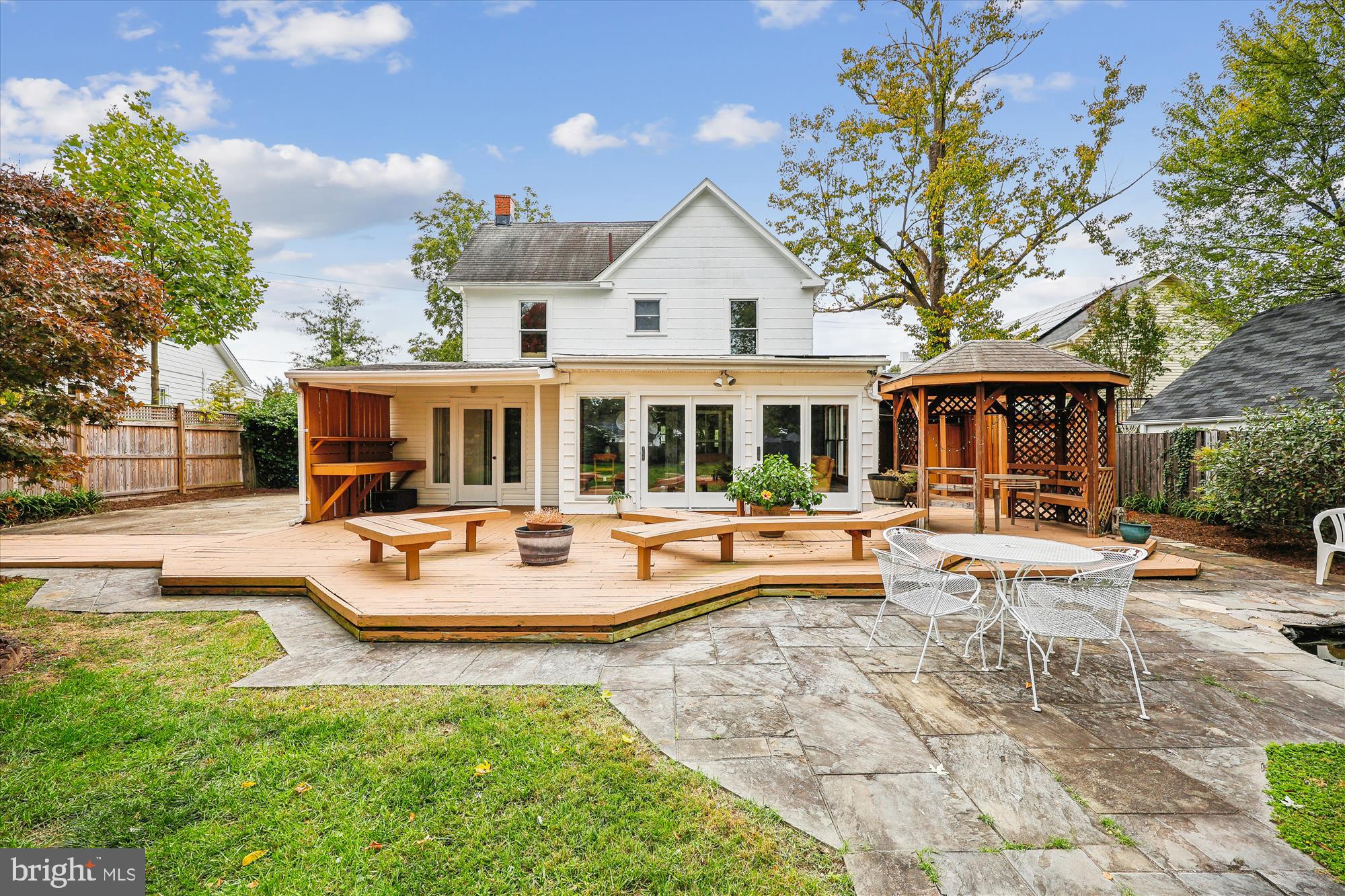 637 Ritchie Avenue Silver Spring, MD 20910 - Photo 29 of 38 Expansive Rear Decking in Back Garden