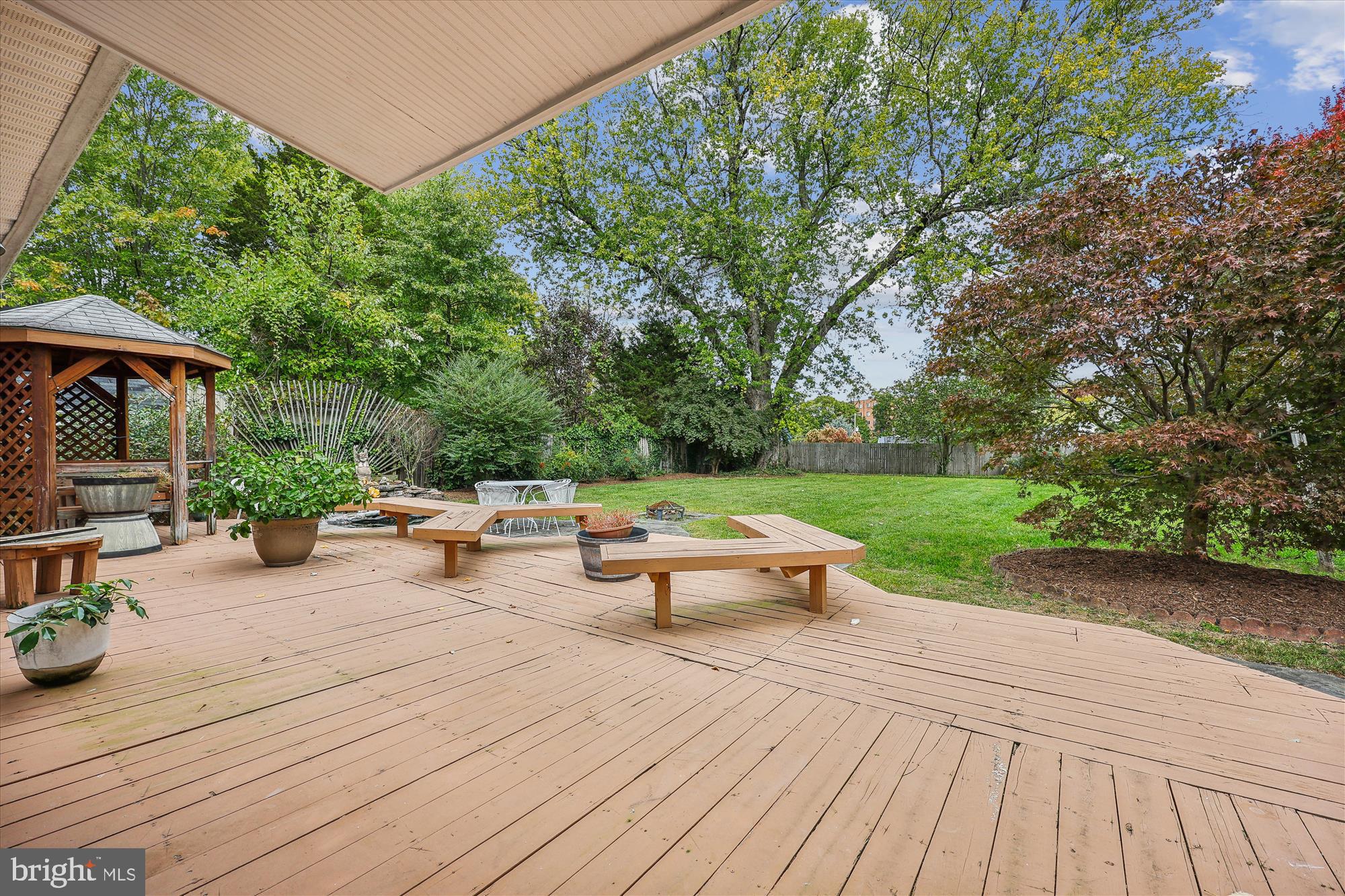 637 Ritchie Avenue Silver Spring, MD 20910 - Photo 32 of 38 Fire Pit Off Of Deck