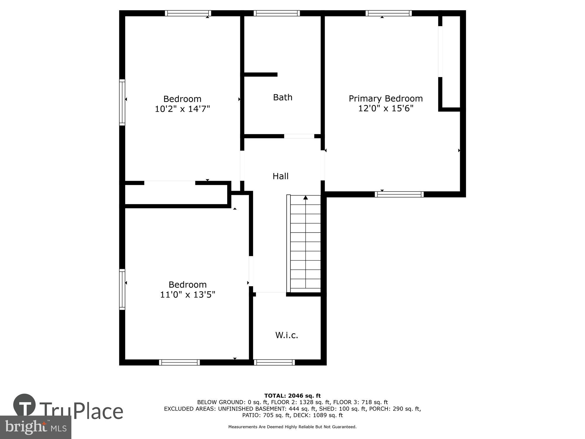 637 Ritchie Avenue Silver Spring, MD 20910 - Photo 37 of 38 Upstairs Floor Plan