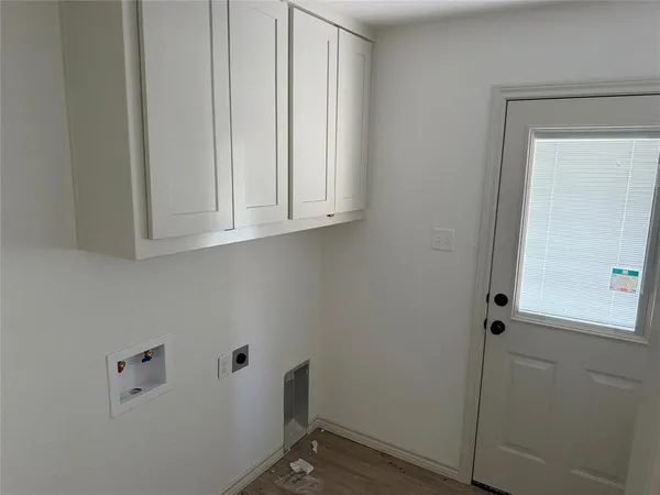 a bathroom with a window