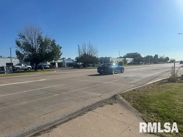 a view of a city street