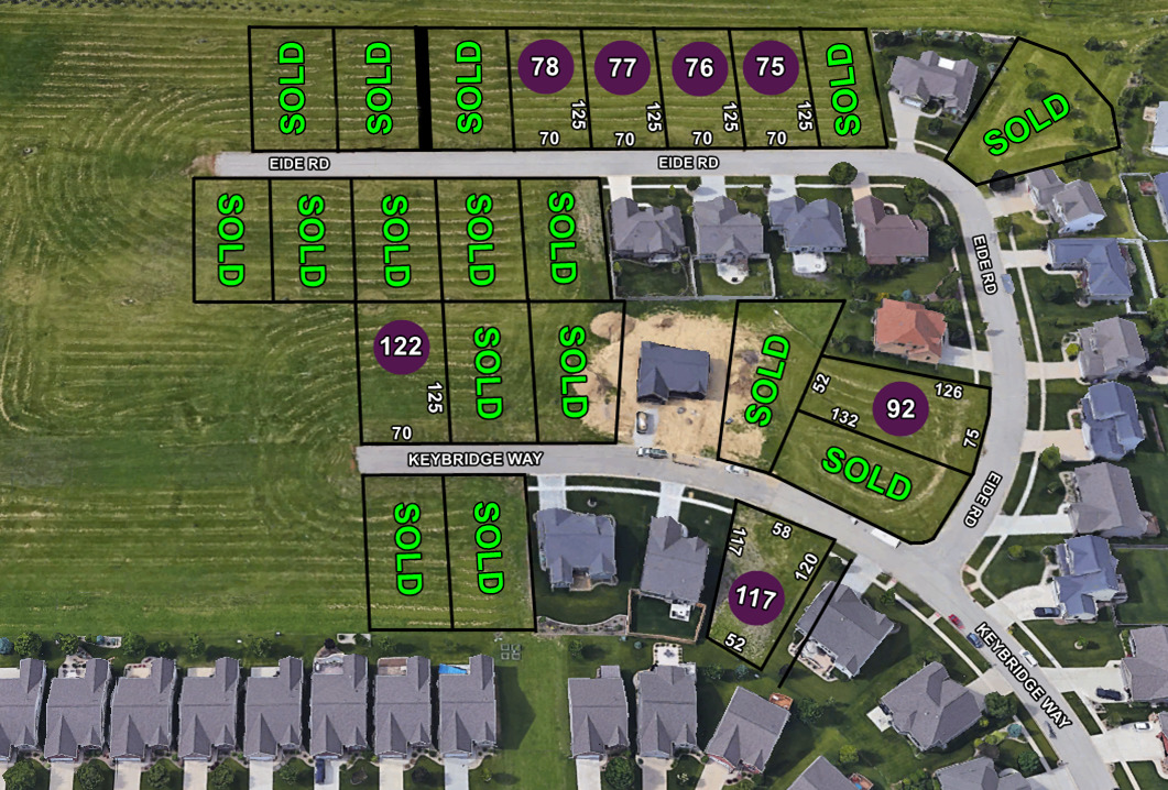 Lot 74 Eide Road Bloomington, IL 61704 - Photo 2 of 3 a view of an outdoor space with a street