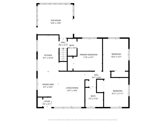 a picture of a floor plan