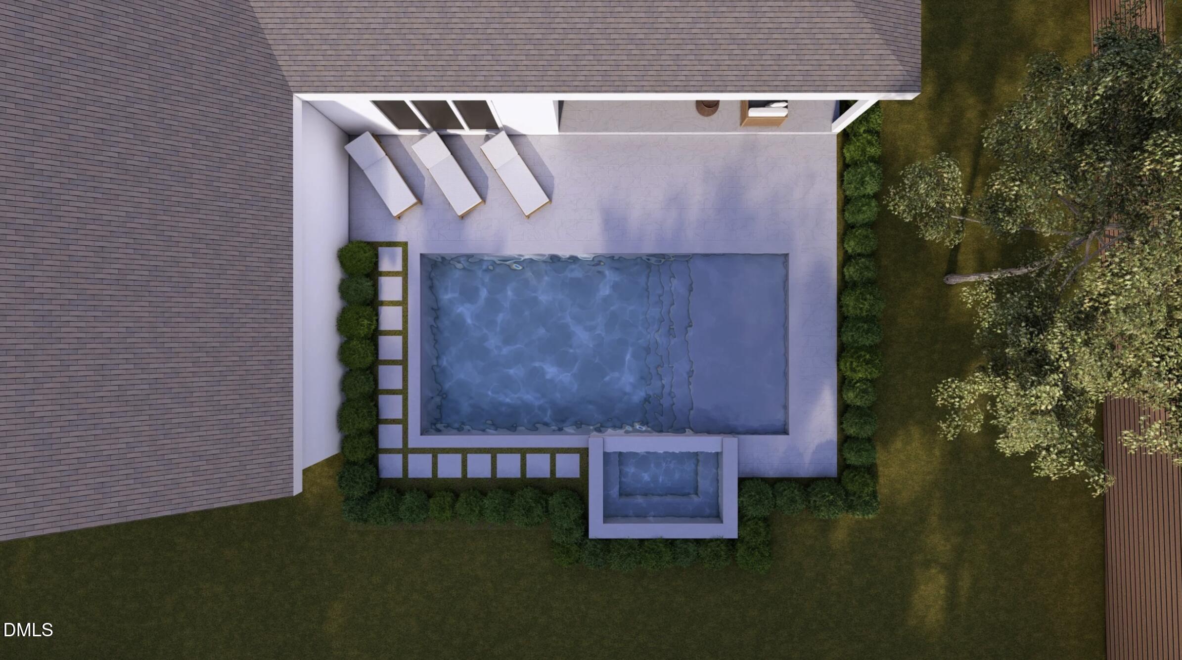 2108 Ridge Road Raleigh, NC 27607 - Photo 2 of 7 an aerial view of a house with a garden