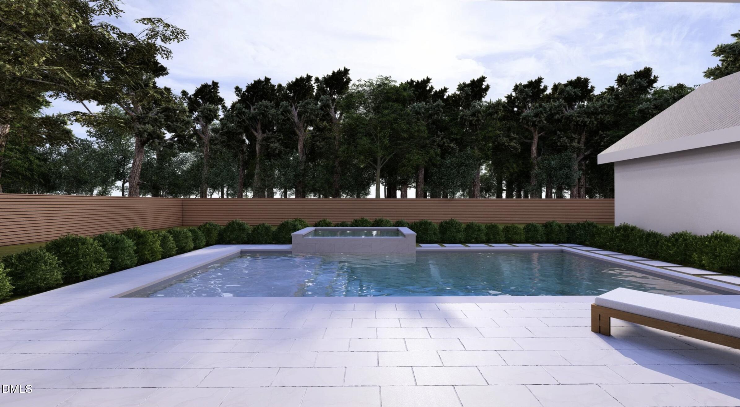 2108 Ridge Road Raleigh, NC 27607 - Photo 3 of 7 a view of a swimming pool with a yard