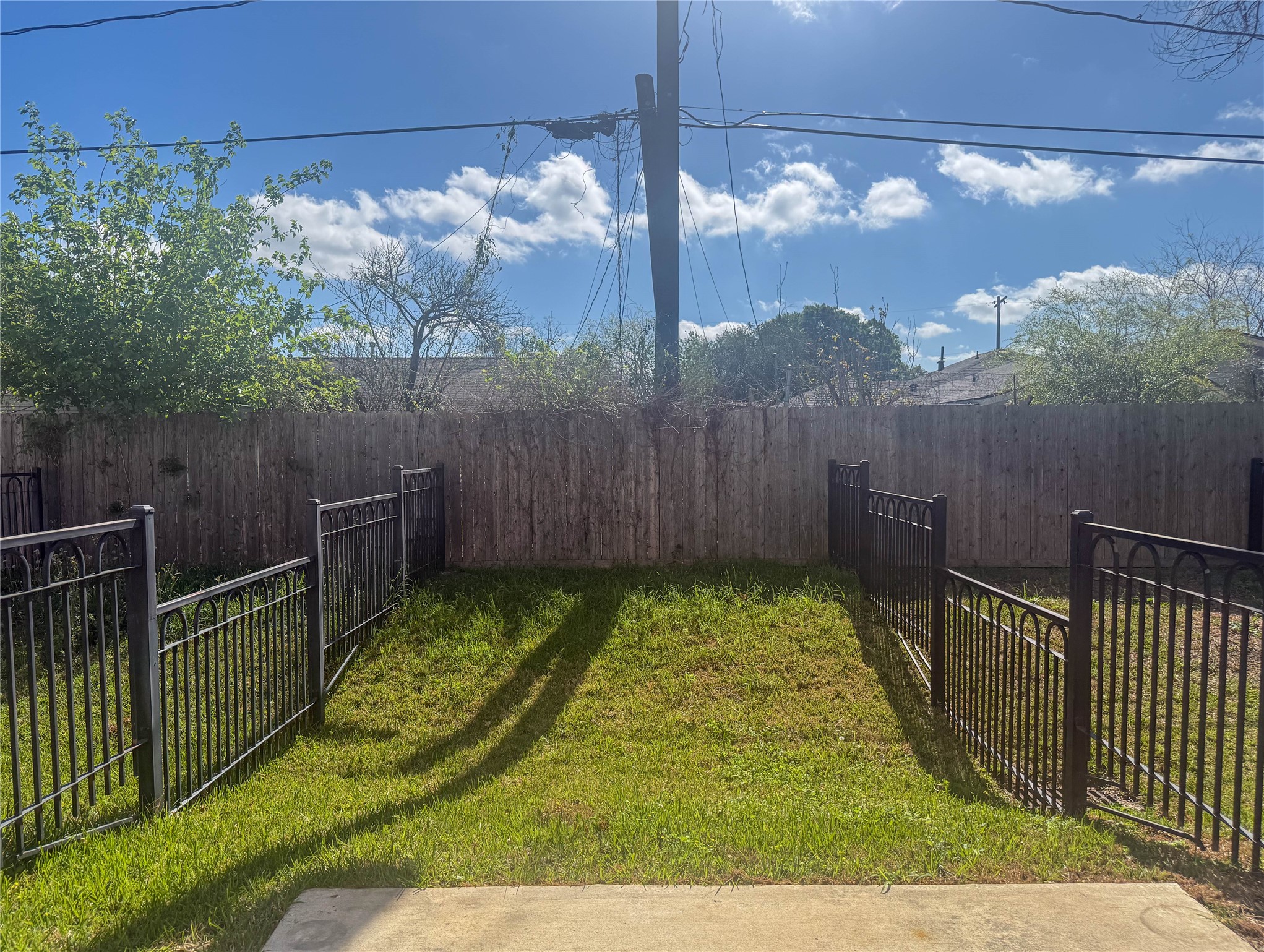 3233 Real Street, Unit A Houston, TX 77087 - Photo 5 of 12 a view of swimming pool from a balcony