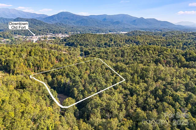 an aerial view of residential house with outdoor space