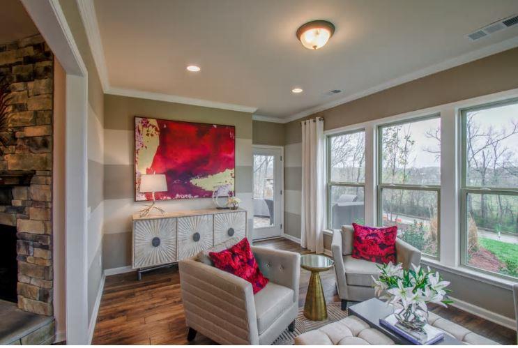 2320 Lawrence Ridge Spring Hill, Unit 380 Spring Hill, TN 37174 - Photo 10 of 24 Sunroom (Pic of Model Home)