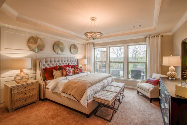 2320 Lawrence Ridge Spring Hill, Unit 380 Spring Hill, TN 37174 - Photo 12 of 24 Owner's Bedroom (Pic of Model Home)