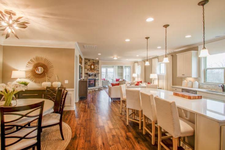 Open concept (Pic of Model Home)