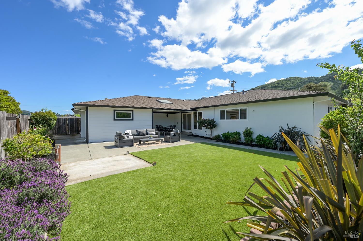16 Wallace Way San Rafael, CA 94903 - Photo 31 of 44 a view of a house with swimming pool and sitting area