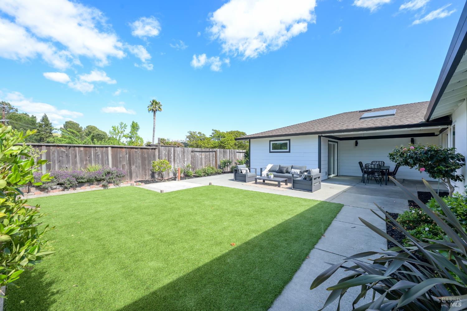 16 Wallace Way San Rafael, CA 94903 - Photo 32 of 44 a view of a house with backyard and sitting area