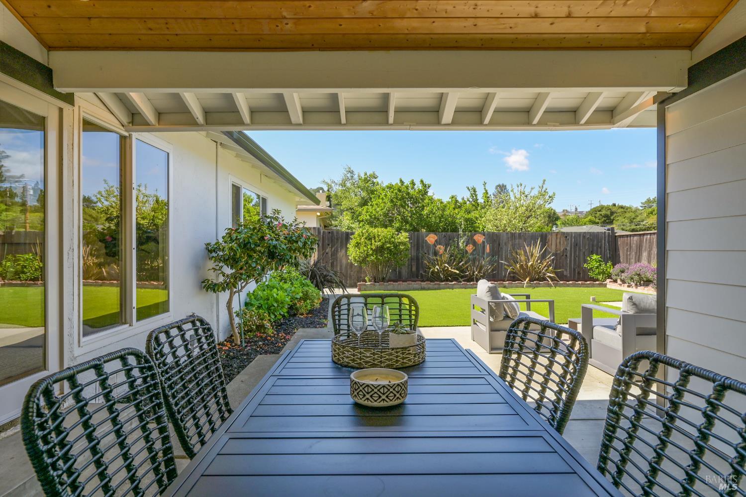 16 Wallace Way San Rafael, CA 94903 - Photo 38 of 44 a view of a balcony with chairs