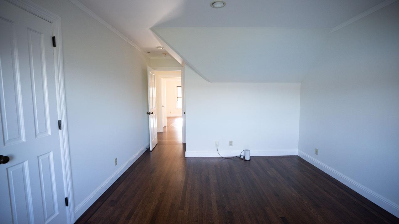 189 Kent Road Pacifica, CA 94044 - Photo 12 of 15 a view of a room with wooden floor and a window