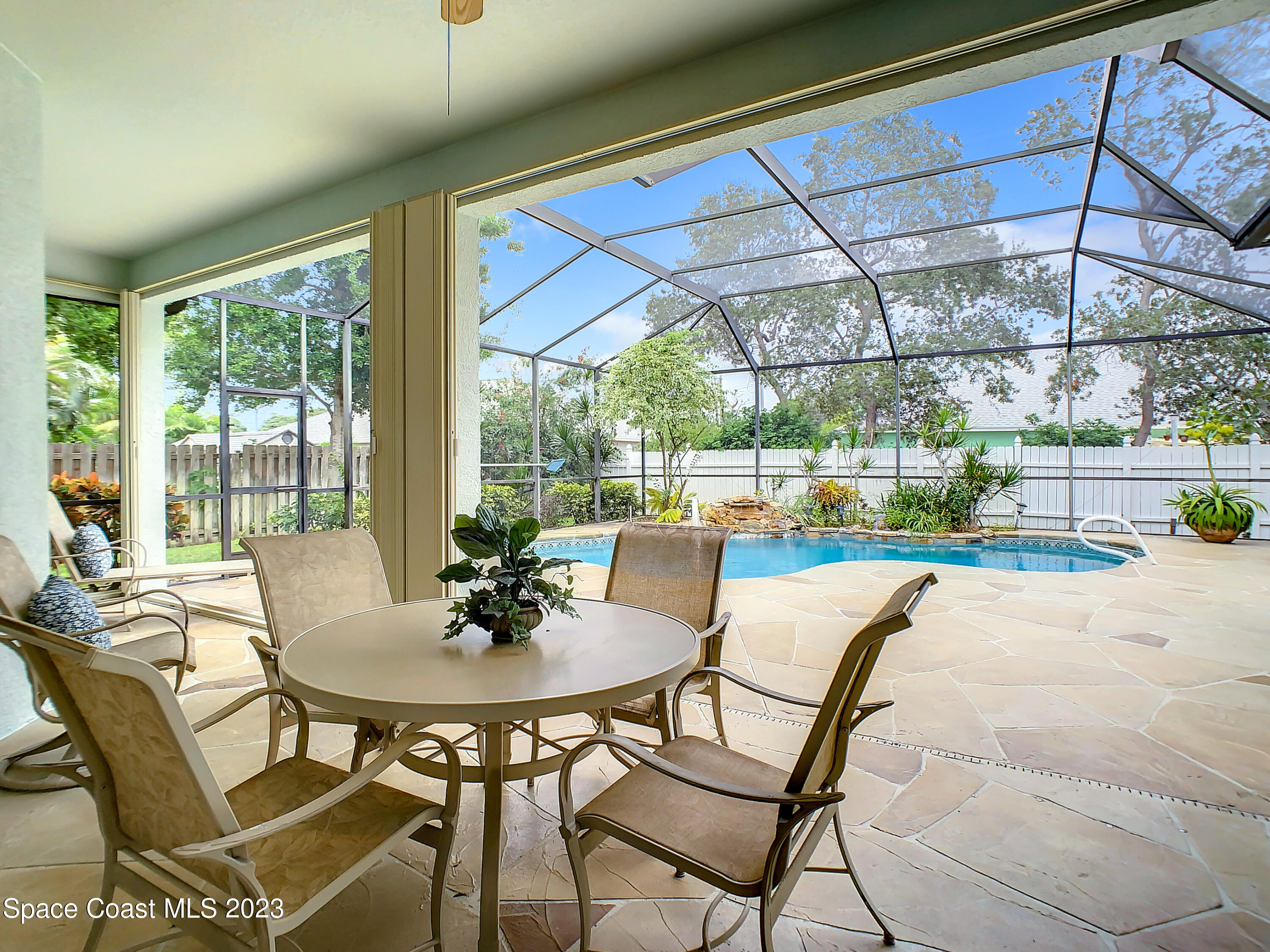 1965 Gates Road Merritt Island, FL 32952 - Photo 36 of 54 a dining room with furniture and window