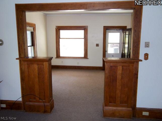 1703-1705 Manchester Road Akron, OH 44314 - Photo 4 of 8 Living room into dining room