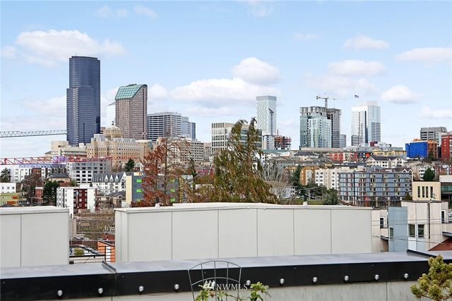 a city view with lot of high rise buildings
