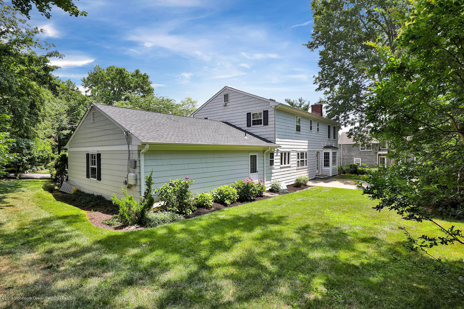 6 Crabapple Lane Rumson, NJ 07760 - Photo 17 of 17 a front view of house with yard and green space