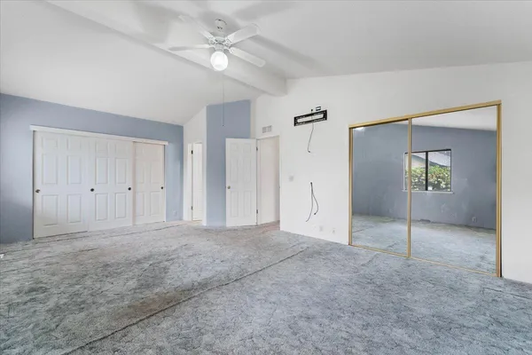 a view of empty room