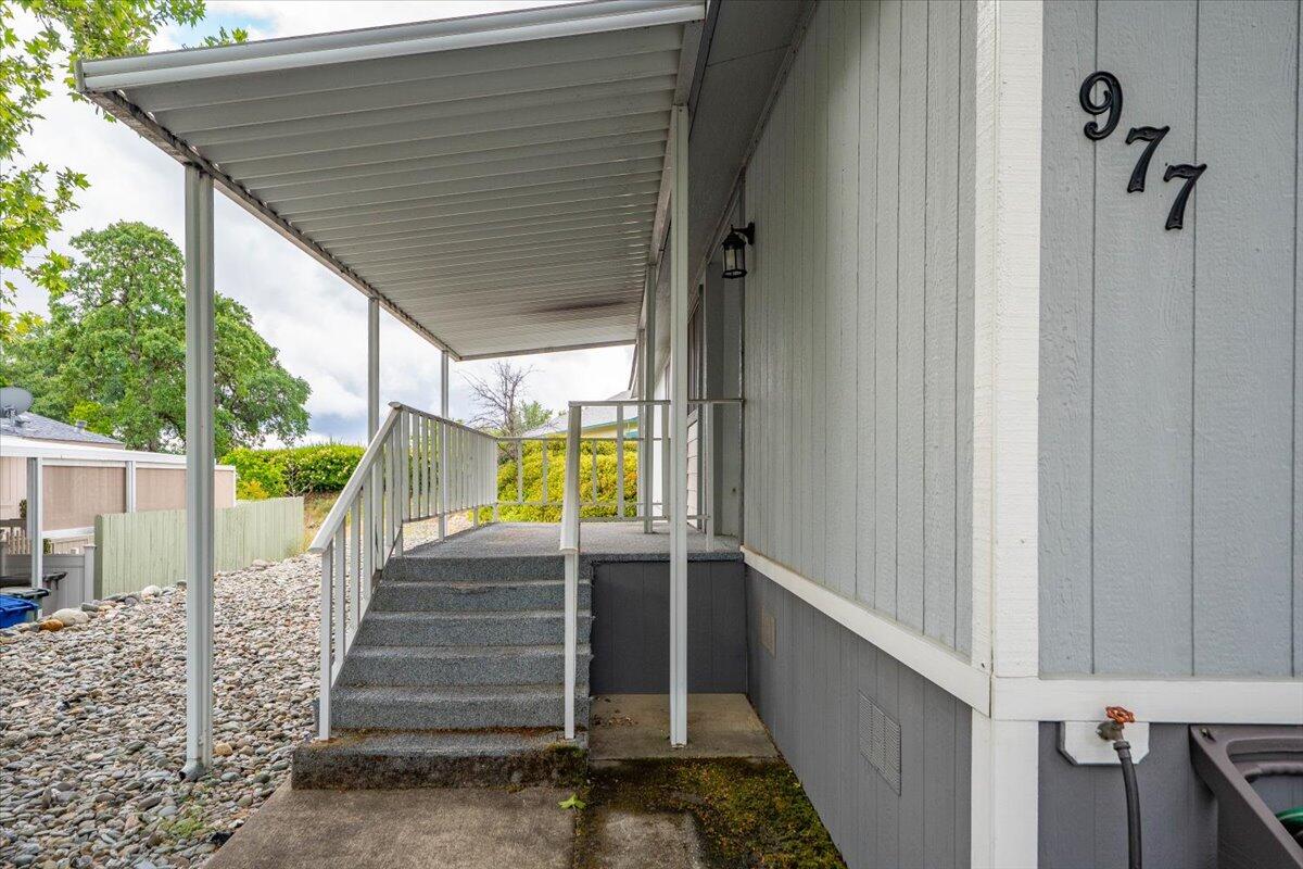 977 Tuberose Trail Redding, CA 96003 - Photo 3 of 31 a view of a balcony