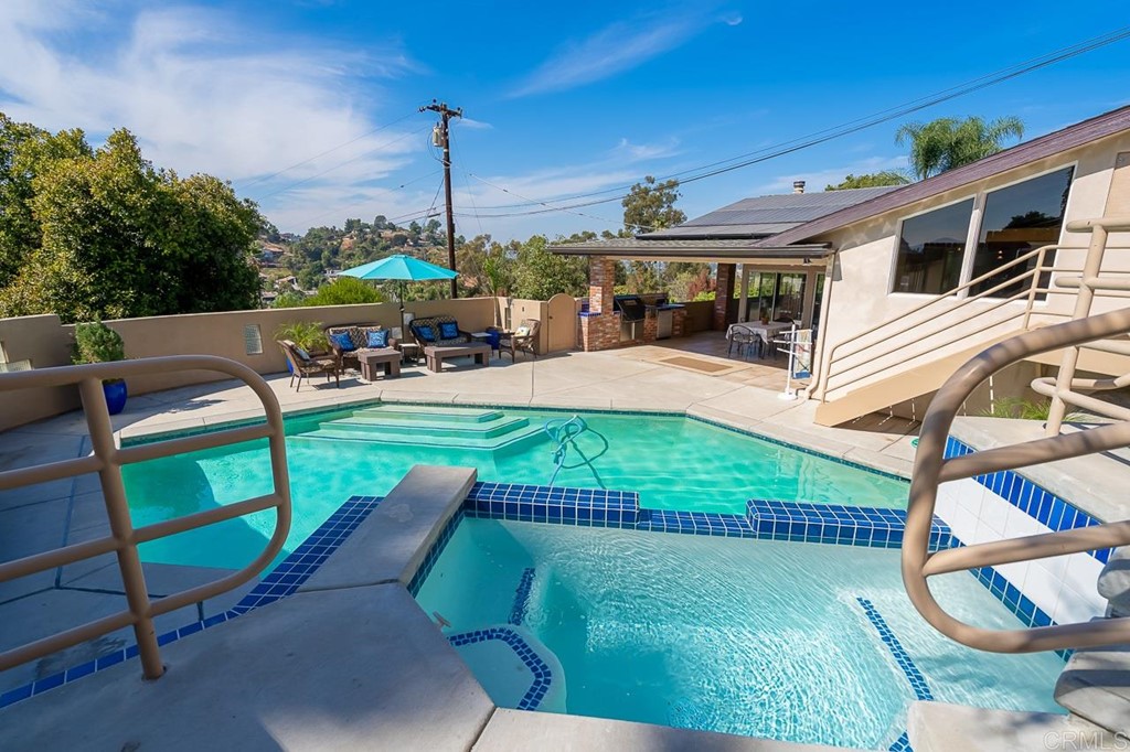 1239 Jamacha Road El Cajon, CA 92019 - Photo 20 of 24 a view of a patio with a table and chairs
