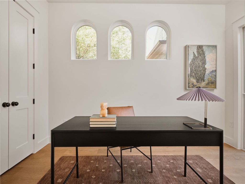 610 Allen Street, Unit 1 Austin, TX 78702 - Photo 30 of 32 Office featuring wood finished floors