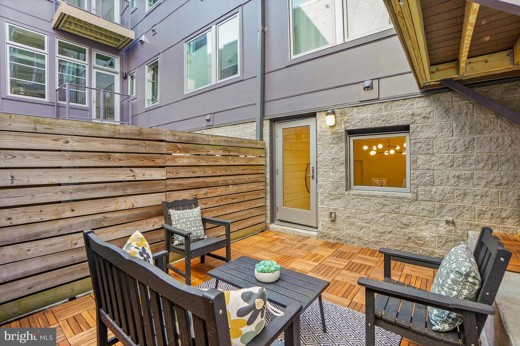 1443 Chapin Street Northwest, Unit 103 Washington, DC 20009 - Photo 22 of 30 Ideal for urban gardener & entertaining