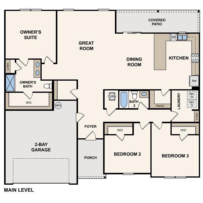 1067 Francis Parker Road Georgetown, SC 29440 - Photo 3 of 3 Floor plan