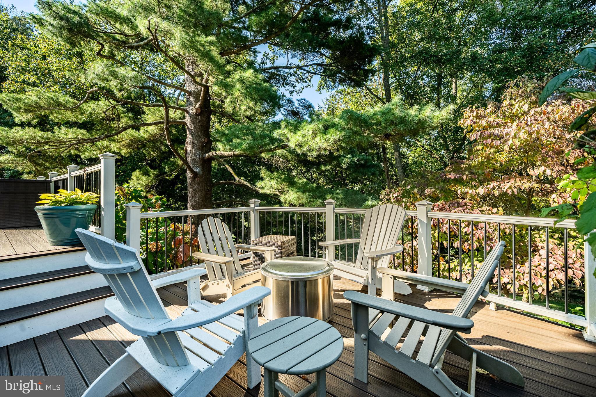 4 Amanda Lane West Chester, PA 19380 - Photo 68 of 108 a view of a chairs and table in the balcony